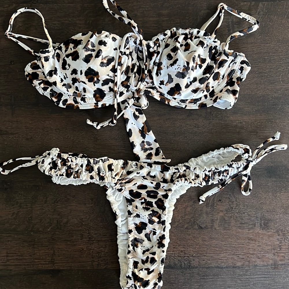 Somerfield Swim leopard bikini